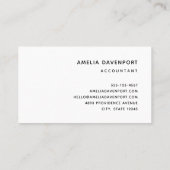 Dreamy Pastel Mountain Landschaft Visitenkarte (Rückseite)