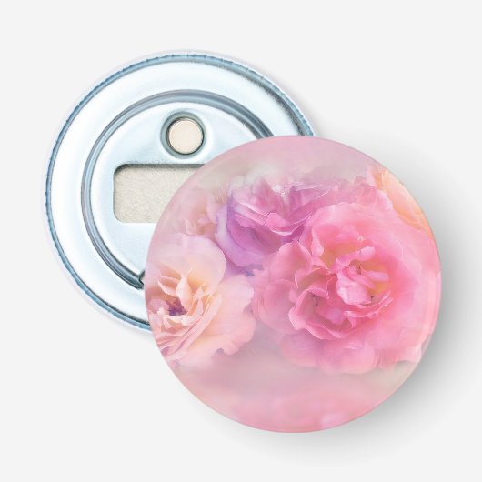 Dreamy Pastel Rose Flaschenöffner (Vorderseite)