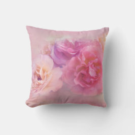 Dreamy Pastel Rose Kissen