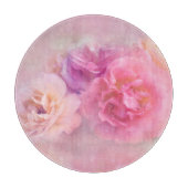 Dreamy Pastel Rose Schneidebrett (Vorderseite)