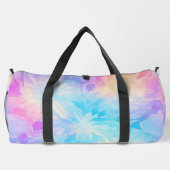 Dreamy Pastel Tie Dye Monogram Personal Getaway Duffle Bag (Rückseite)