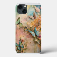 "Dreamy Pastel Wings iPhone Case"