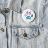 Dreamy Pawprint Abzeichen Button (Beispiel)