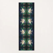 Dreamy Peach Rose und Buds Abstrakt Yogamatte (Vorderseite)