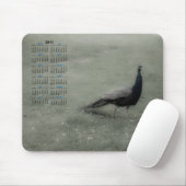 Dreamy Peacock Mousepad (Mit Mouse)