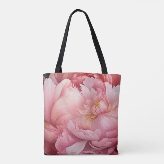 Dreamy Peony Tasche (Rückseite)