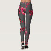 Dreamy Pepper Tree Pink Frucht Leggings (Rückseite)