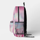 Dreamy Pink Bedruckter Rucksack (Rechts)
