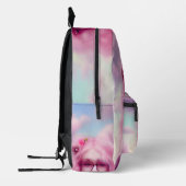 Dreamy Pink Bedruckter Rucksack (Links)