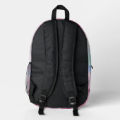 Dreamy Pink Bedruckter Rucksack (Rückseite)