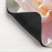 Dreamy Pink Blush Rose Art Mouse Pad Mousepad (Ecke)