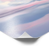 Dreamy Pink Cloudscape Fotodruck (Ecke)