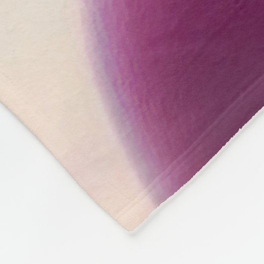 Dreamy Pink Fleecedecke (Ecke)