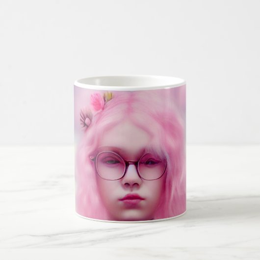 Dreamy Pink Kaffeetasse (Mittel)