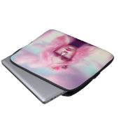 Dreamy Pink Laptopschutzhülle (Vorne Knopf)