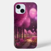 Dreamy Pink Nightscape Case-Mate iPhone Hülle (Rückseite)