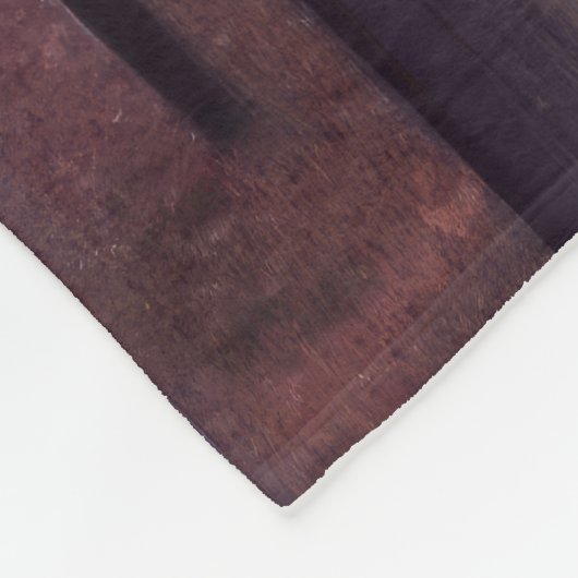 Dreamy Pink Nightscape Fleecedecke (Ecke)