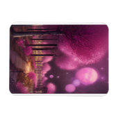 Dreamy Pink Nightscape Magnet (Horizontal)