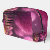 Dreamy Pink Nightscape Waschbeutel (Rechte Ecke)