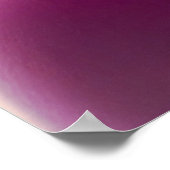 Dreamy Pink Poster (Ecke)