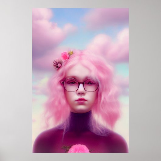 Dreamy Pink Poster (Vorne)