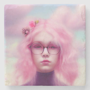 Dreamy Pink Steinuntersetzer