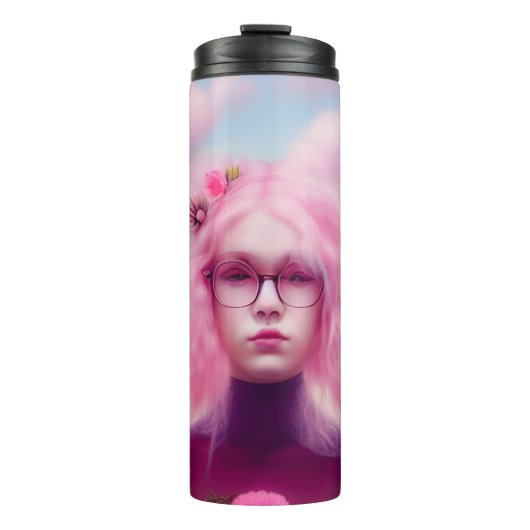 Dreamy Pink Thermosbecher (Vorderseite)