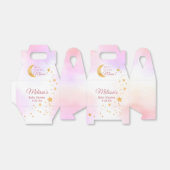 Dreamy Pink Wir sind über der Mond Girl Babydusche Geschenkschachtel (Ungefaltet)