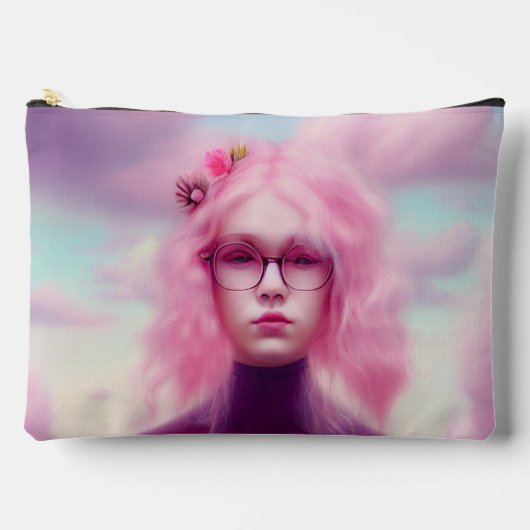 Dreamy Pink Zubehörtasche (Vorderseite)