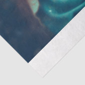 Dreamy Portrait Alice and White Rabbit Decoupage Seidenpapier (Ausschnitt)