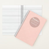 Dreamy Prayer Journal (anpassbar) Notizblock (Innen)