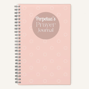 Dreamy Prayer Journal (anpassbar) Notizblock