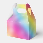 Dreamy Rainbow Birthday Party Fevor Boxes Geschenkschachtel (Rückseite)