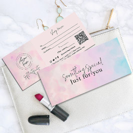 Dreamy Rainbow Unicorn Aquarellkarte