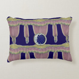 Dreamy Rectangular Pillow – Celestial Poetcore Dekokissen