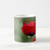 Dreamy Red Poppy Kaffeetasse (Mittel)