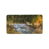 Dreamy River Adressaufkleber (Vorne)