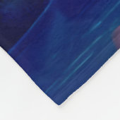 Dreamy River Sunset Serene Fantasy Mountains Fleecedecke (Ecke)