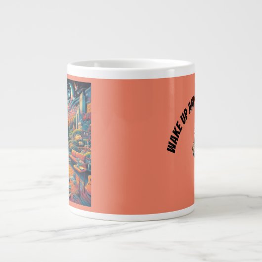 Dreamy Riverfront Harmonie Jumbo-Tasse (Vorderseite)