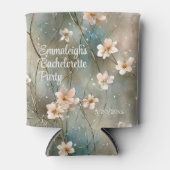 Dreamy Romance Garden Floral Junggeselinnen-Abschi Dosenkühler (Vorderseite)