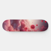 Dreamy Romantic Fantasy Roses Love Skateboard (Horizontal)