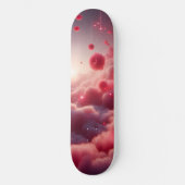Dreamy Romantic Fantasy Roses Love Skateboard (Vorderseite)