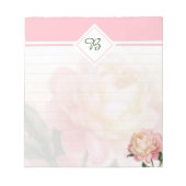 Dreamy rosa Notizblock (Vorderseite)