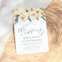 Dreamy Rose & Gold Glitzer Wedding