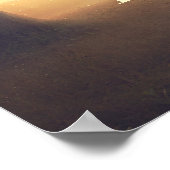 Dreamy Rustic Tree Lights Wedding Willkommenszeich Poster (Ecke)