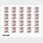 Dreamy Santa Claus Stickers (Blatt)