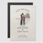 Dreamy Save the Date Magneteinladung (Vorne/Hinten)