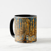 Dreamy Schach-Themed Tasse (Vorderseite Links)