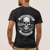 Dreamy Skull Vector T - Shirt Design (Rückseite)