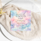 Dreamy Sky Wir sind auf Cloud Nine Baby Shower Einladung